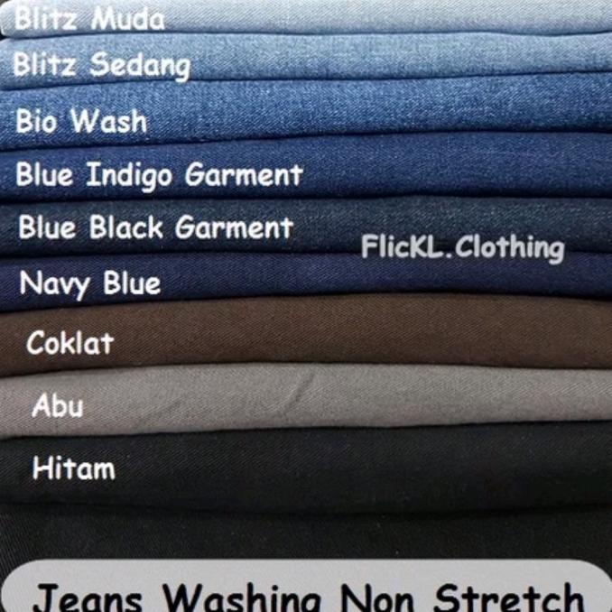 KAIN BLUE JEANS/BAHAN CELANA/BAHAN JAKET