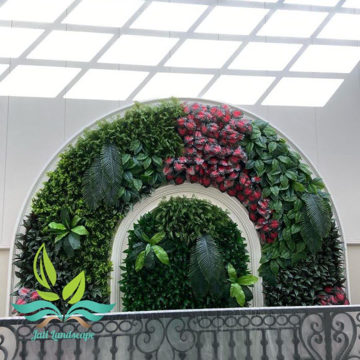 taman Vertikal Garden Artificial indoor - Vertical