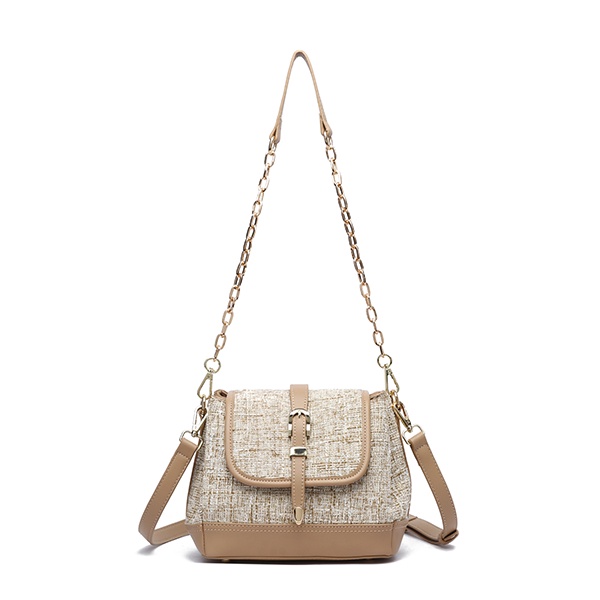 HANA Seonna Sling Tweed Bag M3512 - Khaki