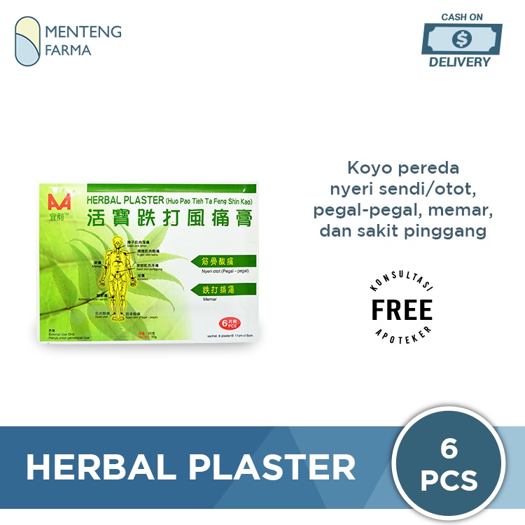 Herbal Plaster (Huo Pao Tieh Ta Feng Shin Kao)
