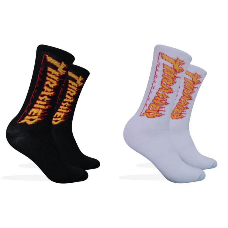 Kaos Kaki Thrasher •Kaos Kaki Motif|Kaos Kaki Skate