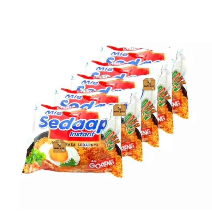 

Paket 5 Sedap Mi Goreng