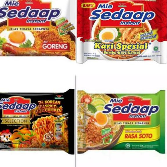 

☄ [5pcs] Mie Sedap goreng varian soto kare spesial korea indomie sedaap varian ⟳