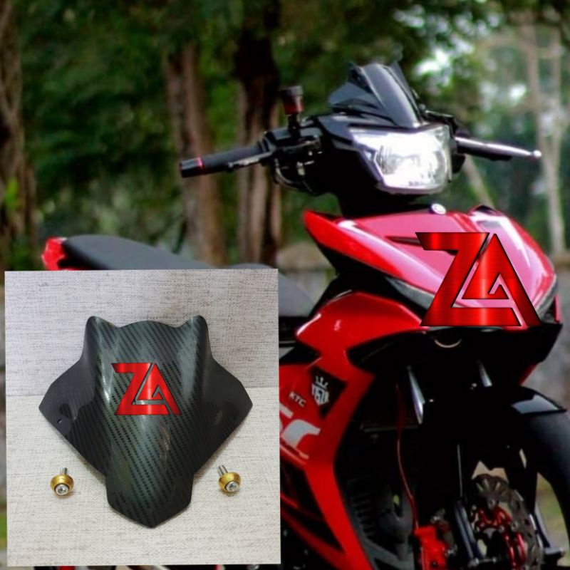 VISOR CARBON JUPITER MX KING 150 WINDSHIELD JUPITER MX KING