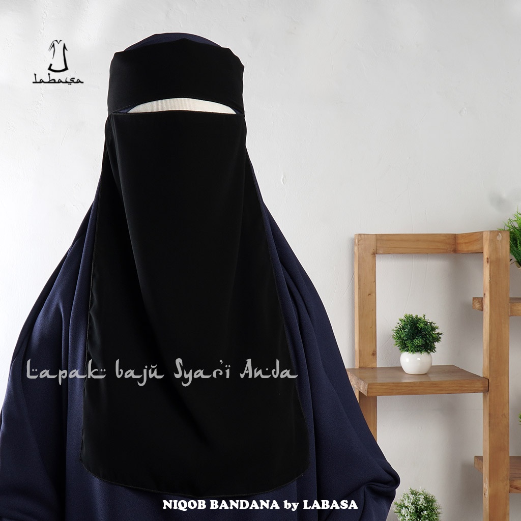 Niqob Niqab Cadar Bandana Murah Wolfis Wolvis Woolpeach LABASA Original Bisa COD