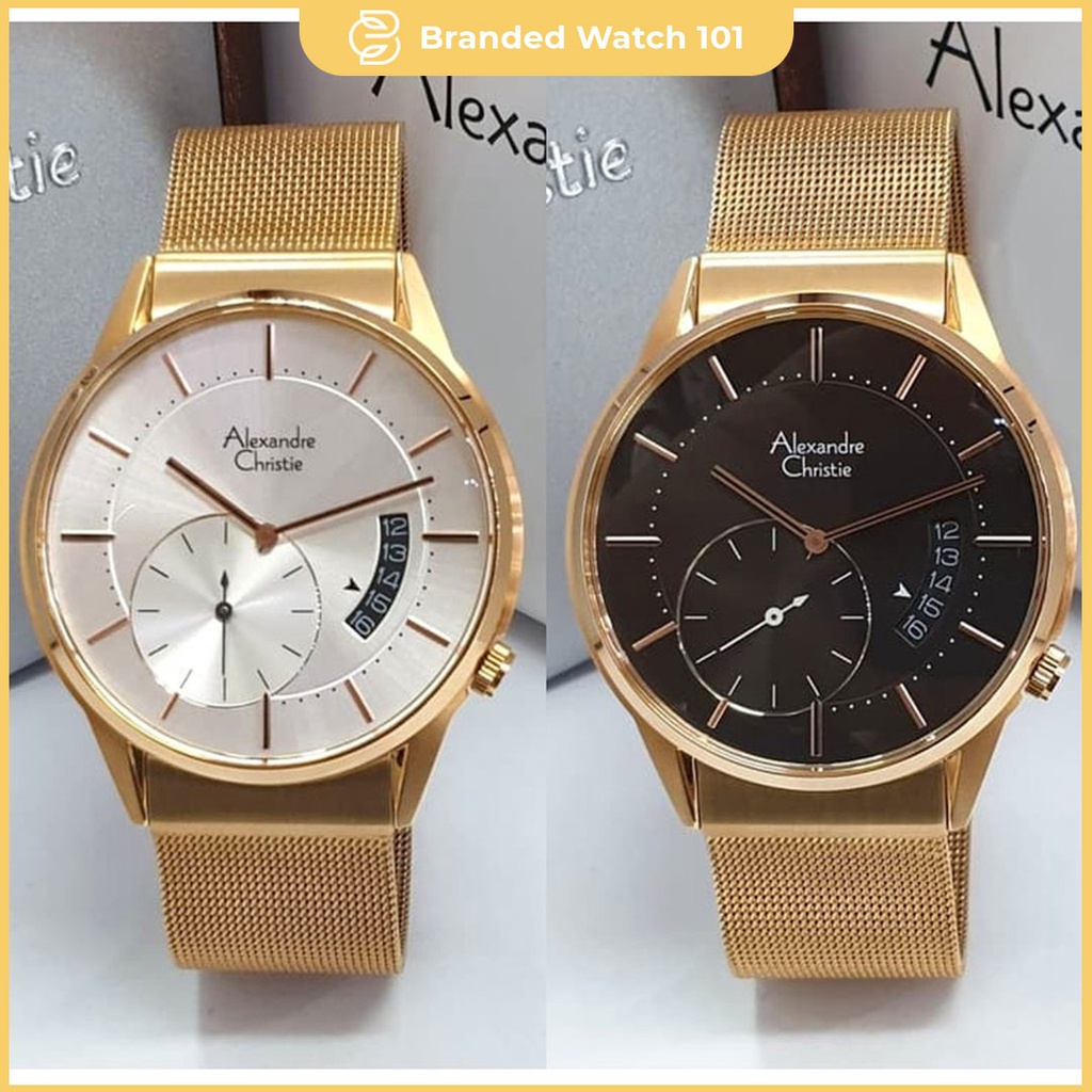 ORIGINAL Jam Tangan Pria Alexandre Christie AC 8519 / AC8519 Garansi Resmi 1 Tahun