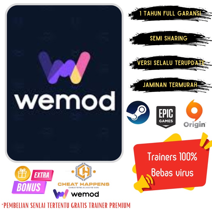 TRAINER WEMOD PRO - 1 Tahun Full Garansi