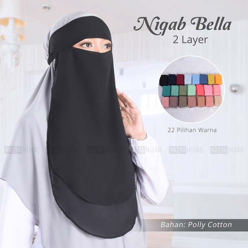 Cadar/Niqab Bella 2 layer