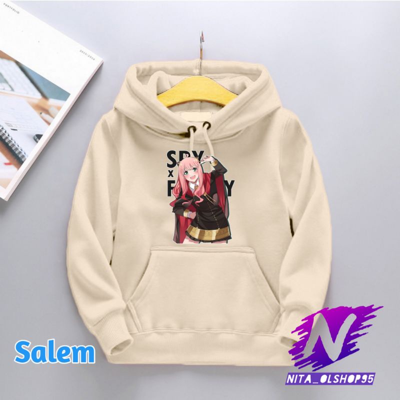 hoodie anya sweater hoodie anak anime spy x family anya forger