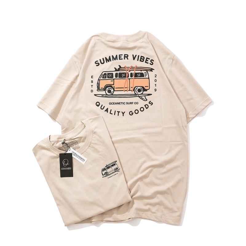 GSC - Kaos Oversize SUMMER VIBES Quality Goods / T-Shirt Oversize Wanita