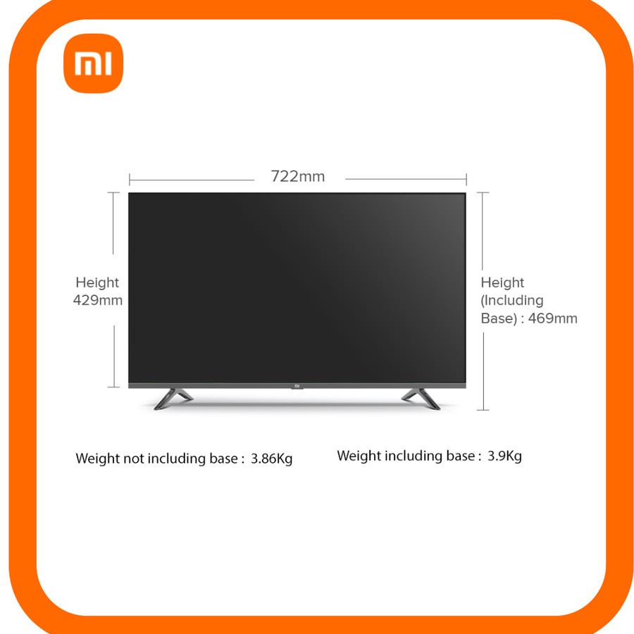 Android TV XIAOMI TV A2 43&quot; FHD L43M7-EID | Digital Smart TV Full HD