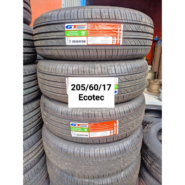 Ban 205/60 R17 Gt Champiro Ecotec