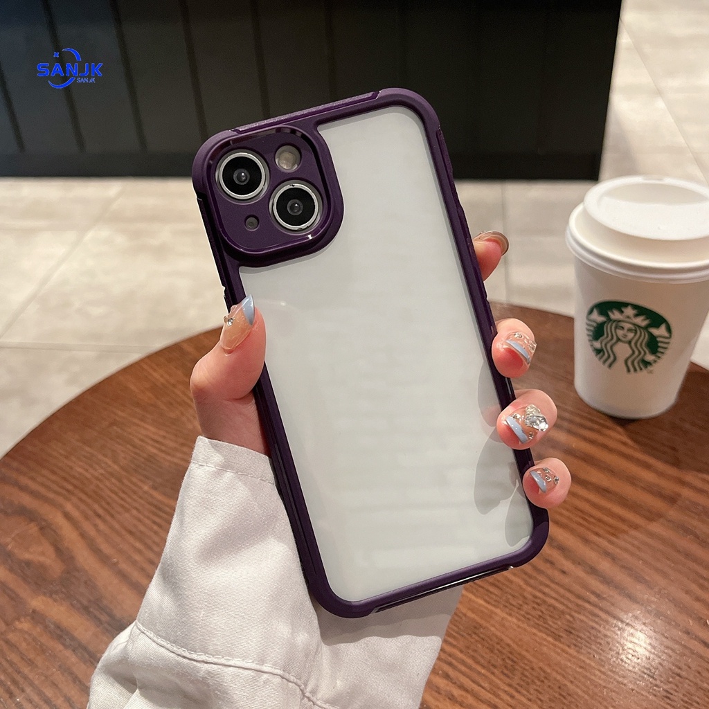 New Purple ! ! Case superior qualityTransparent fall protection Fall prevention Cover For iPhone 14 Pro Max Phone case