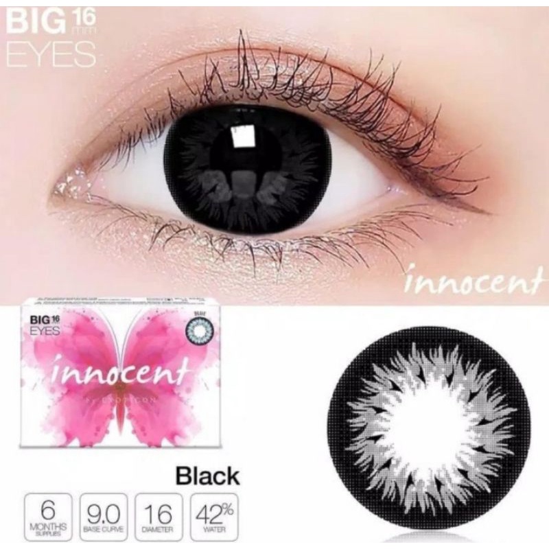 X2 Innocent Softlens Warna Normal Dan -0.50-3.00