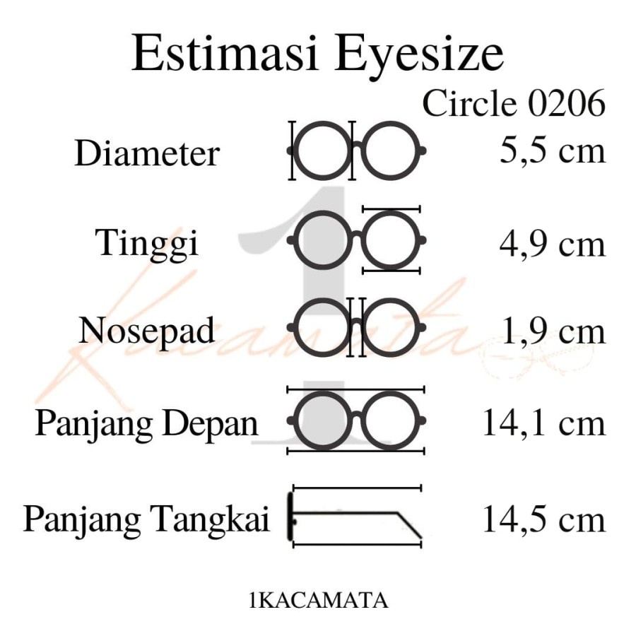 PAKET FRAME + LENSA KACAMATA HITS KEKINIAN KEYSHA