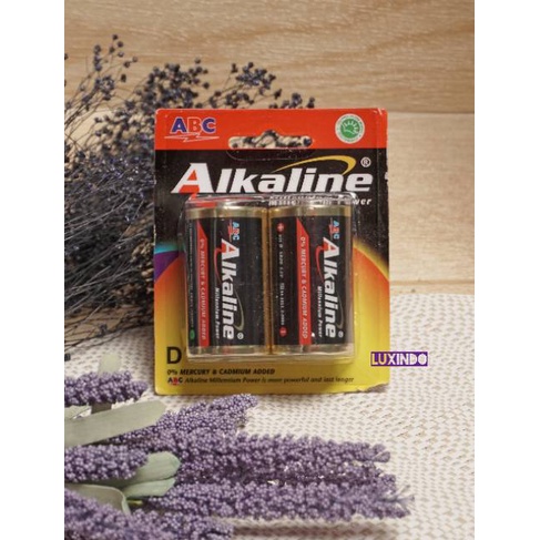 Baterai Besar ABC Alkaline LR20/D - NM