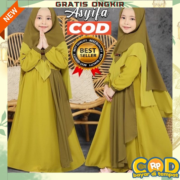 Dress Gamis Anak Perempuan Murah Baju Gamis Anak Perempuan Kekinian Gmis Anak Usia Tanggung Baju Gam