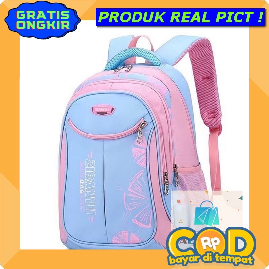 Tas Ransel Sekolah Anak Perempuan Tk Dan Sd Kualitas Premium Karakter  Alika Bag - Tas Sekolah Anak 