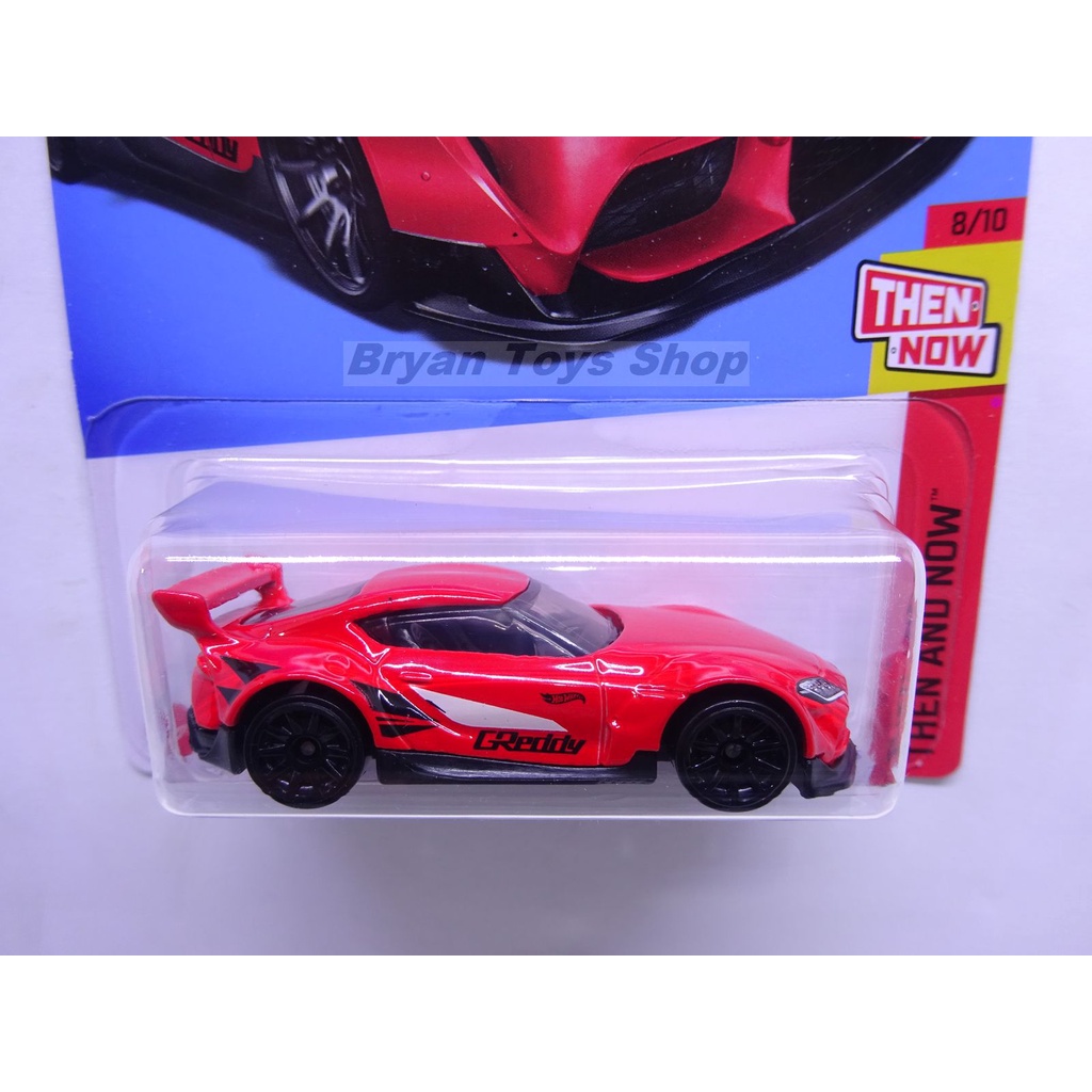 Hot Wheels 20 Toyota GR Supra Merah Greedy