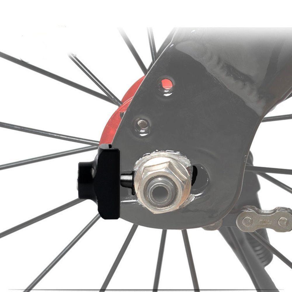 R-FLOWER Rantai Sepeda Adjuster Olahraga Luar Baut Sekrup MTB Sepeda Tetap Aluminium Alloy Bolt