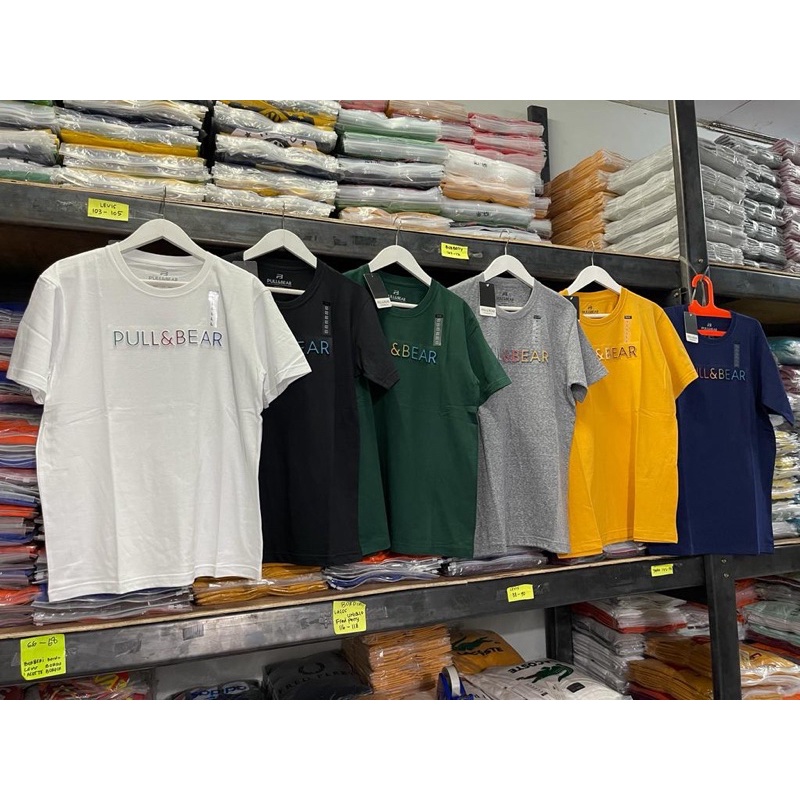 T-shirt pull&bear / t-shirt pull and bear / t-shirt pull & bear original / kaos pull & bear / kaos p