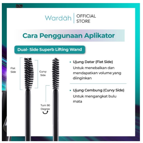 Wardah EyeXpert Liftlast Waterproof Mascara 50ml