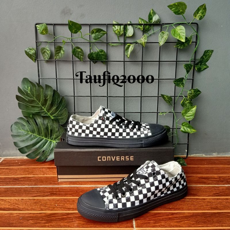 Sepatu Converse All Star Poxing Sol Hitam Sneakers