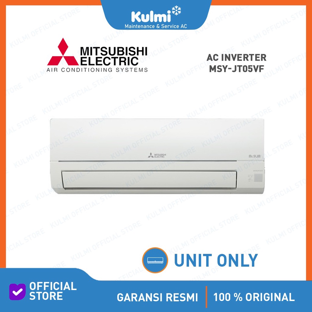 AC Mitsubishi MSY-JT05VF 0,5pk AC Mitsubishi 1/2pk MSY JT 05 VF 1/2 Pk Ac Split