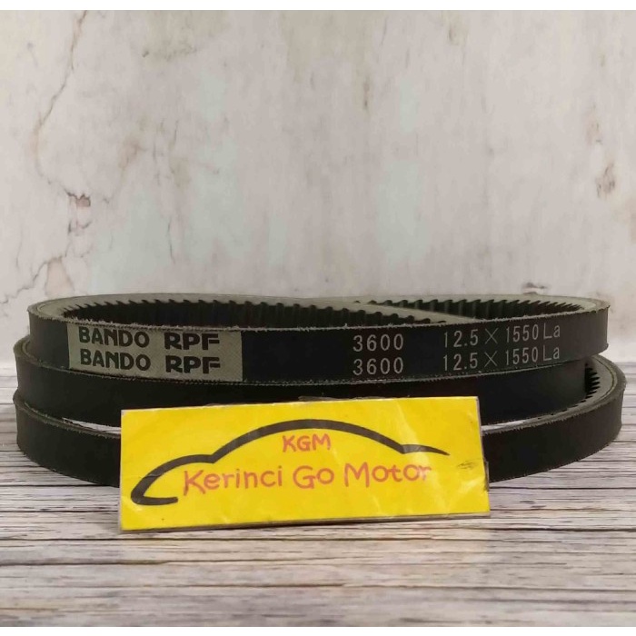 BANDO VAN BELT RPF-3600 V BELT TALI KIPAS RPF3600 FAN BELT BERGIGI