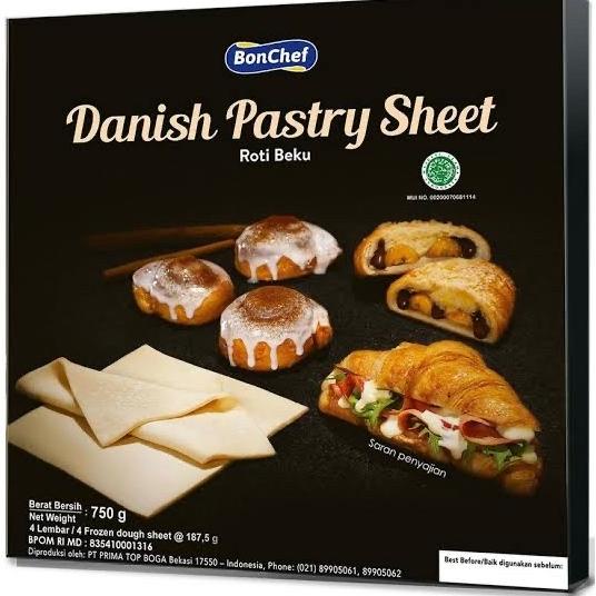 

[COD] bonchef danish pastry sheet roti beku 750g [COD]