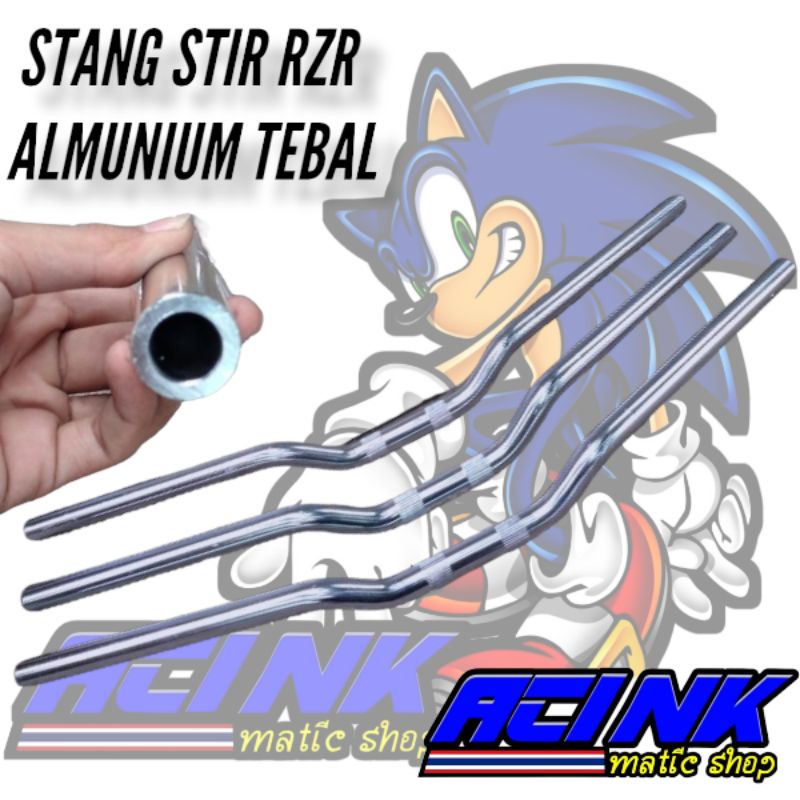 Stang stir RZR cnc almunium bahan tebal