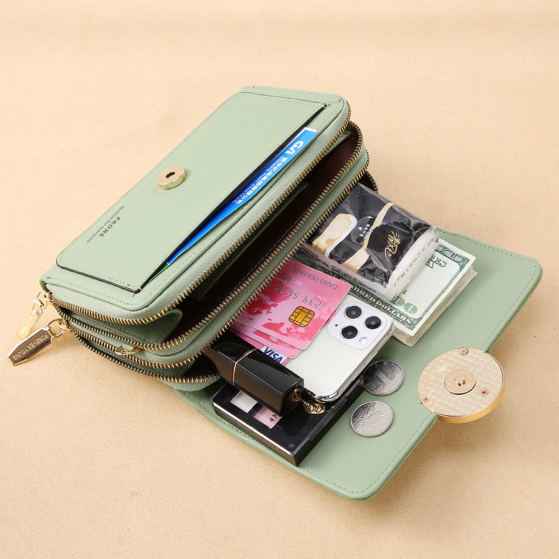 Khatin Tas Selempang Wanita Terbaru Import / Dompet HP Trendy / ORI FAONE - F351