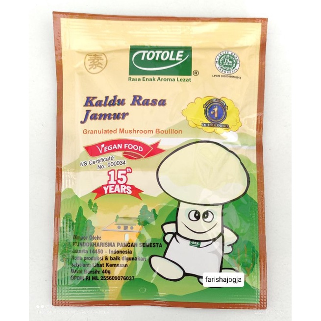 

✨ FSFF ✨ Totole Kaldu Jamur 40g
