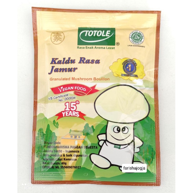 ✨ FSFF ✨ Totole Kaldu Jamur 40g