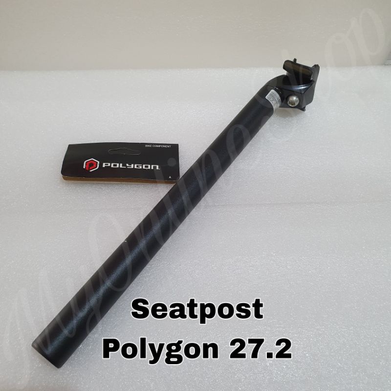 Seatpost 27.2 x 350mm Polygon Seat Post Tiang Sadel Alloy Aluminium Original