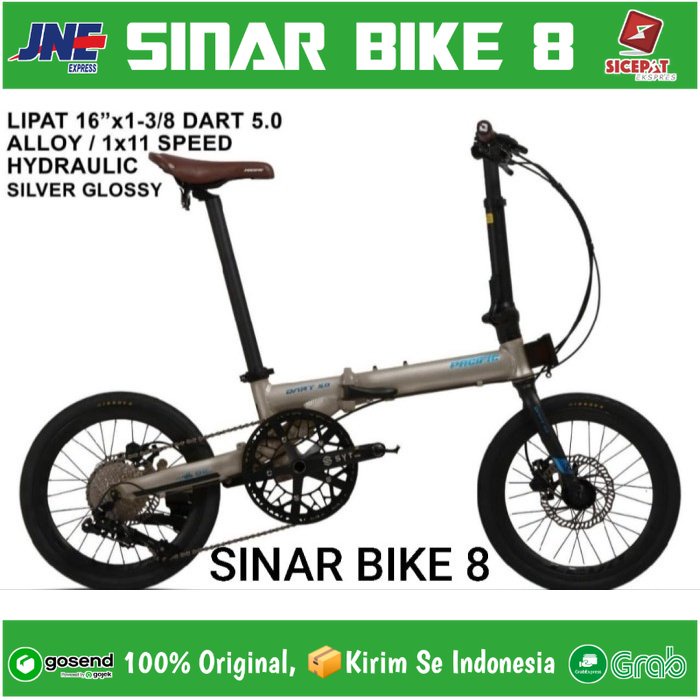 SEPEDA LIPAT PACIFIC BIKE DART 5.0 Ukuran 16 Inch