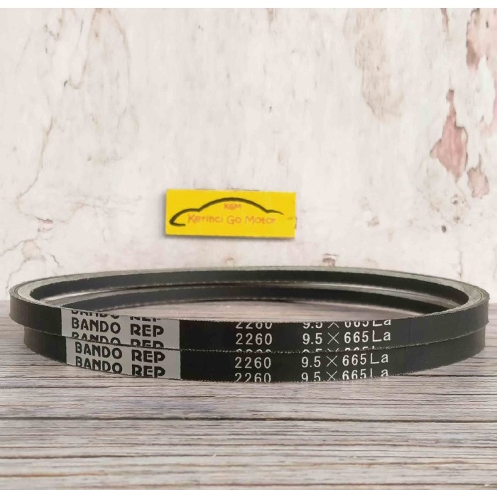 BANDO VAN BELT REP-2260 V BELT TALI KIPAS REP2260 FAN BELT BENANG