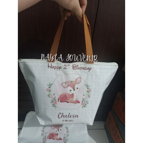 

Goodie bag ultah model trapesium/tas ultah custom model perahu