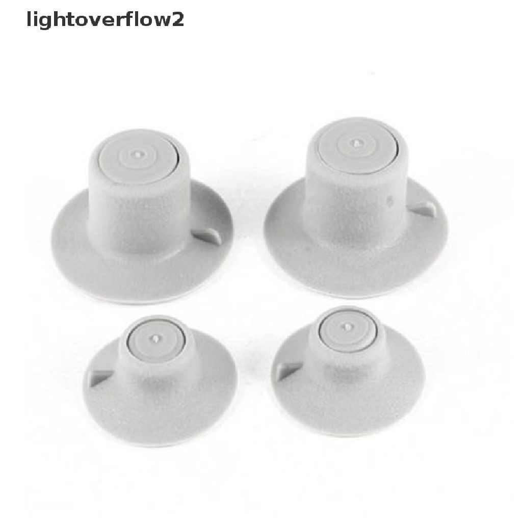 (lightoverflow2) 2pcs Stand Pad Pendingin Anti Slip Untuk Laptop / Notebook