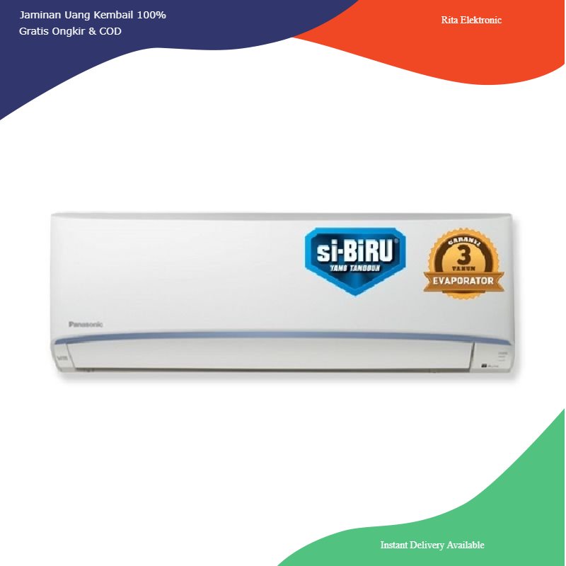 AC Panasonic 1/2 PK Low Watt Kota Padang