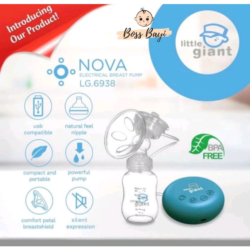 LITTLE GIANT Nova Electrical Breastpump Pompa ASI Menyusui LG6938