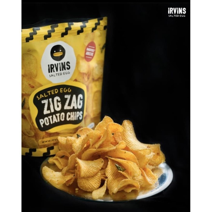 

Irvins Salted Egg Zig Zag Potato Chips (105 Gr) [Small]