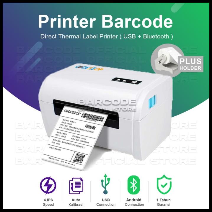 Barcode Printer Thermal Codeshop Cetak Label Pengiriman Resi Tokopedia