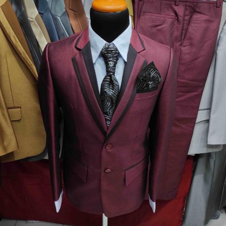 Cuma disini--1 stel JAS semi woll (JAS CELANANYA) (SIZE M L XL XXL) jas pria formal jas pengantin ja