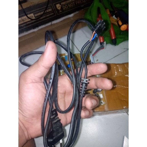 colokan power original tv led sharp lc-32sa4102i