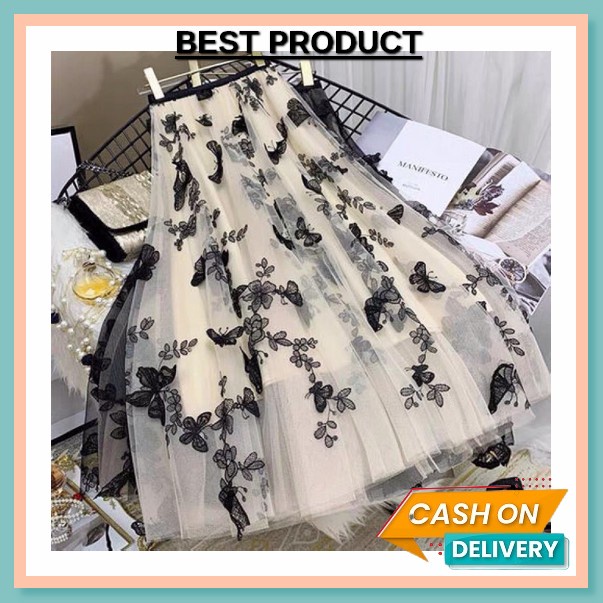 Rok Wanita Cod Murah Skirt Korea Remaja Natal Kekinian Cewek Span Spandek Terbaru Kerja Dewasa Rok T