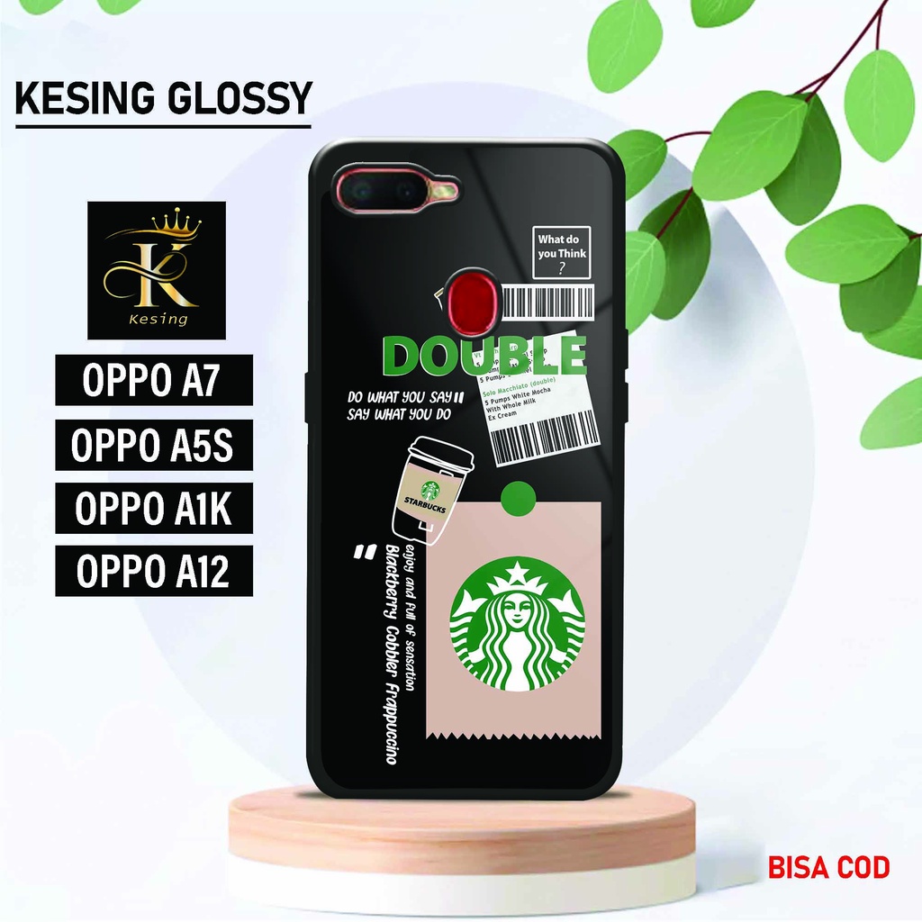 Case Oppo A5S / A7 / A11K / A12 - Pelindung Hp Oppo - Fashion Case Glossy - Case Pria - Case Wanita 