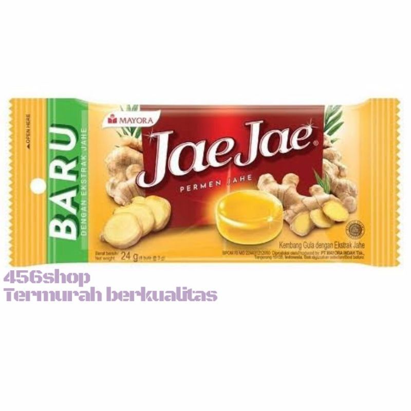 

Permen Jae Jae Permen Jahe 24gr isi 8