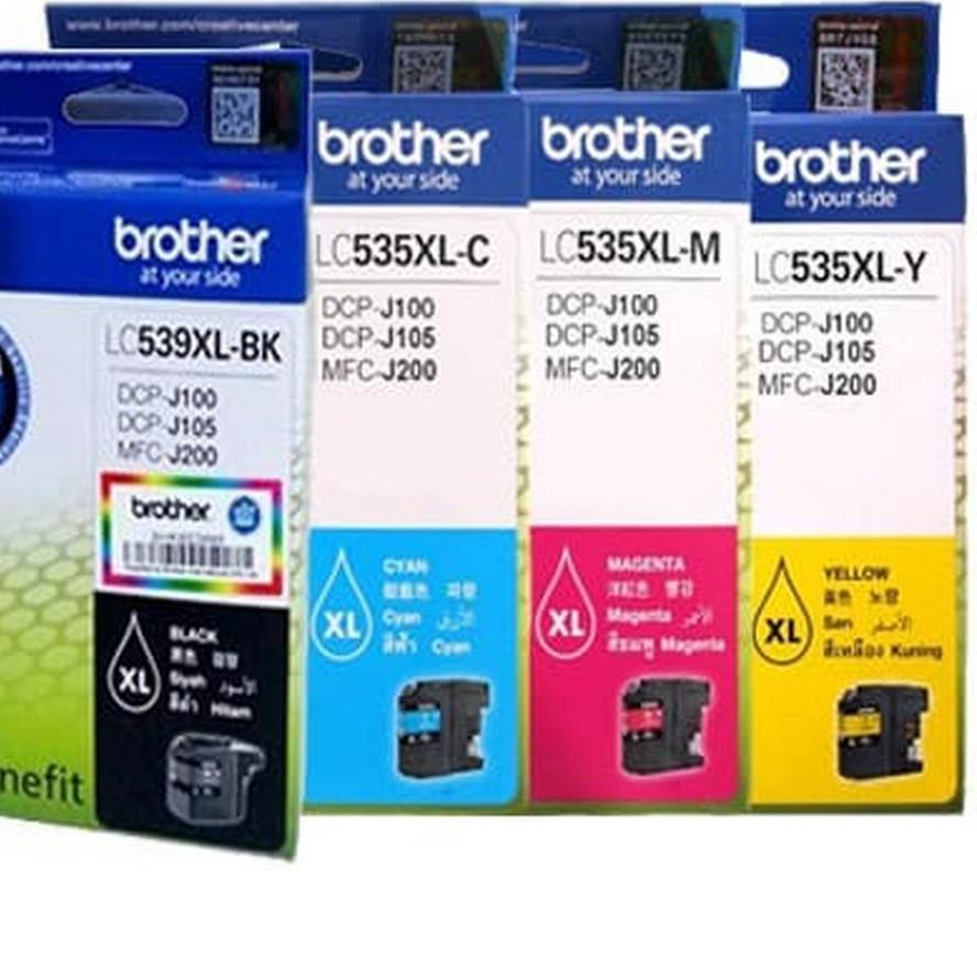 Tinta Brother LC539/LC535 (DCP-J100, DCP-J105, MFC-J200)