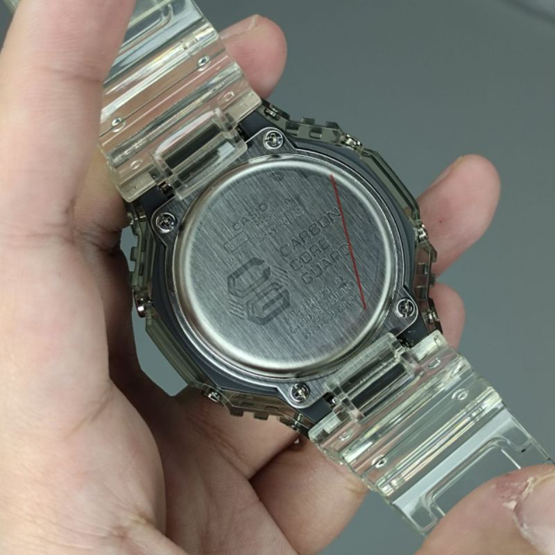 JAM TANGAN CASIOAK GEN 3V GSHOCK GA2100 GA-2100 JELLY TRANSPARANT COLORFUL